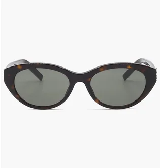 Сонцезахисні окуляри жіночі SAINT LAURENT Grey/Brown SL-M148-002-54