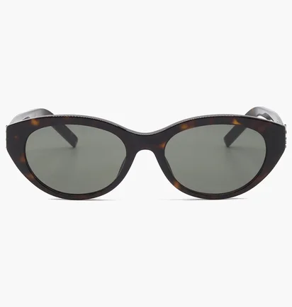 Сонцезахисні окуляри жіночі SAINT LAURENT Grey/Brown SL-M148-002-54