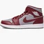 Кросівки чоловічі Air Jordan 1 Mid Red/Grey Dq8426-615