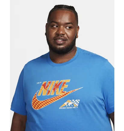 Футболка мужская Nike Sportswear T-Shirt Blue FQ3758-435