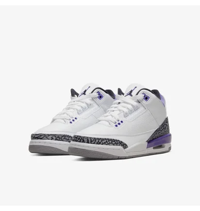 Кросівки дитячі Air Jordan 3 Retro White DM0967-105