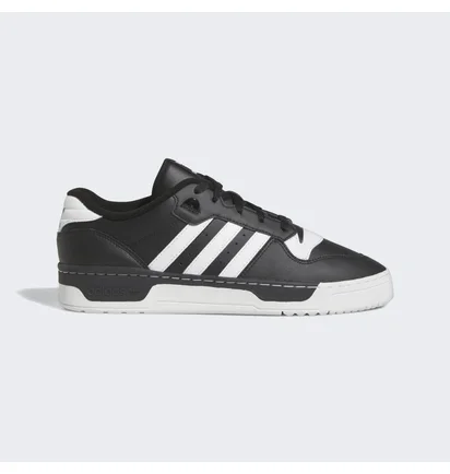 Кроссовки унисекс Adidas Rivalry Low Noir/Blanc Black FZ6327