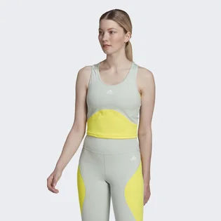 Майка женская Adidas Trn Hiit Cro Tk Turquoise Hm3896