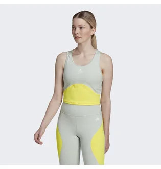 Майка женская Adidas Trn Hiit Cro Tk Turquoise Hm3896