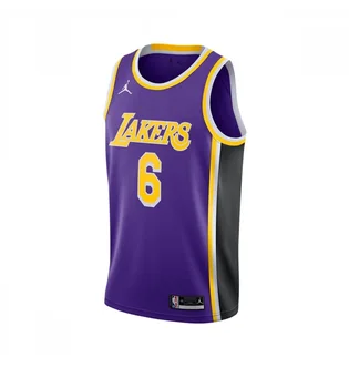 Майка мужская Air Jordan Nba Los Angeles Lakers Swingman Jersey Statement Edition Lebron James Violet CV9481-513