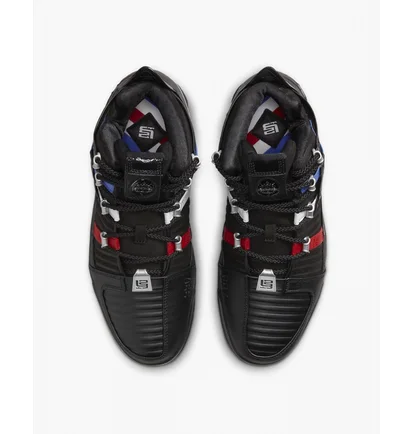 Кросівки чоловічі Nike Zoom Lebron Iii Barbershop Black Do9354-001