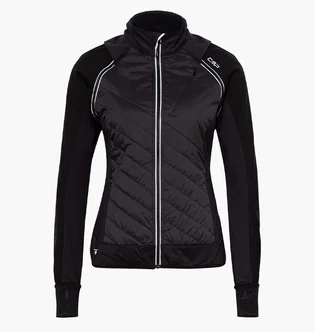 Куртка жіноча CMP Jacket With Detachable S Black 30A2276-U423