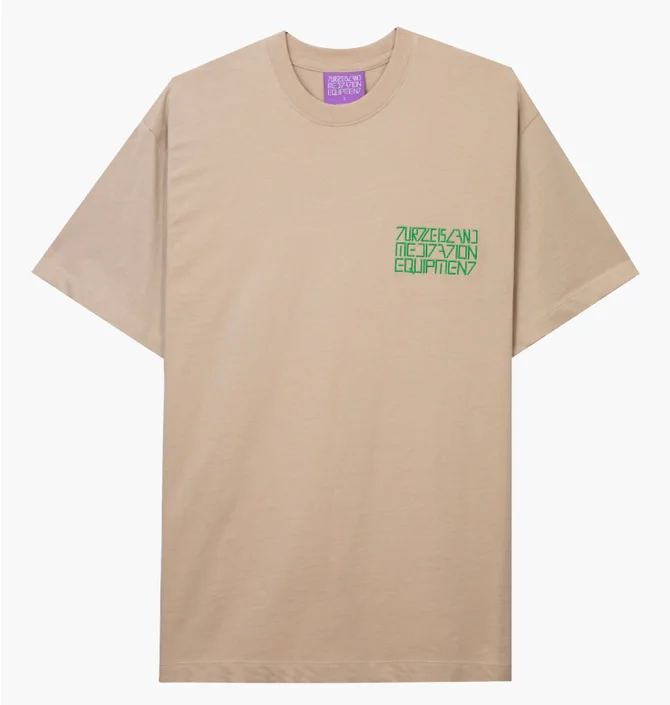 Футболка мужская T.I.M.E. Future Time Zone Ss Beige TIME01002