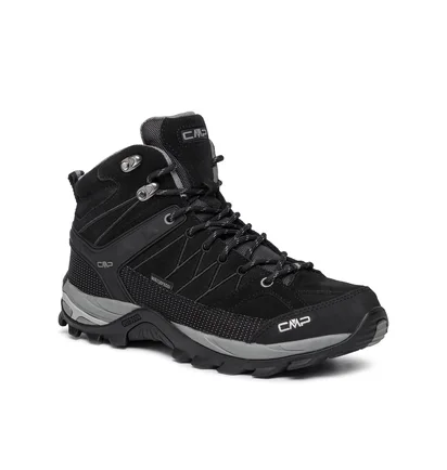 Ботинки мужские Cmp Rigel Mid Trekking Shoe Wp Black 3Q12947-73Uc