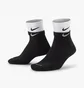 Шкарпетки унісекс Nike Everyday Plus Cush Ankle Black (1 пара) Dh4058-011