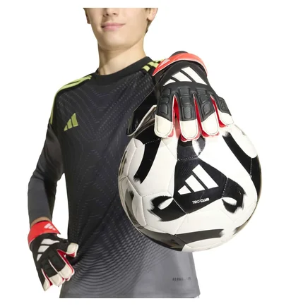 Перчатки вратарские мужские Adidas Predator Gl Trn Black/White KR0472