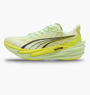 Кроссовки женские Puma Deviate Nitro 4 Yellow/Green 312124-04