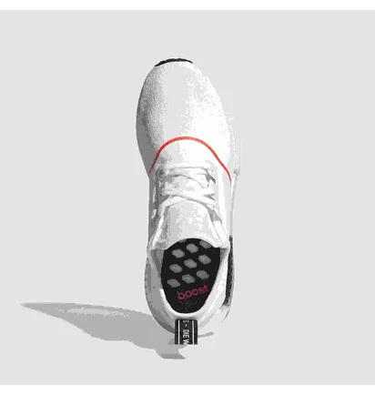 Кроссовки унисекс Adidas Nmd R1 White Ee5086