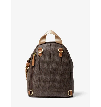 Рюкзак женский Michael Kors Slater Extra-Small Logo Brown 30T0G04B0B-BRN-ACORN-16577