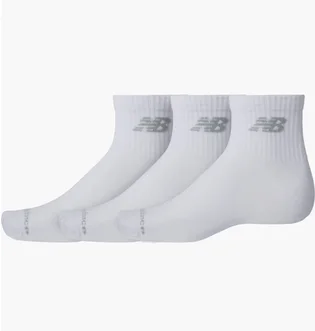 Шкарпетки New Balance Prfm Basic Ankle (3 пари) White LAS51413WT