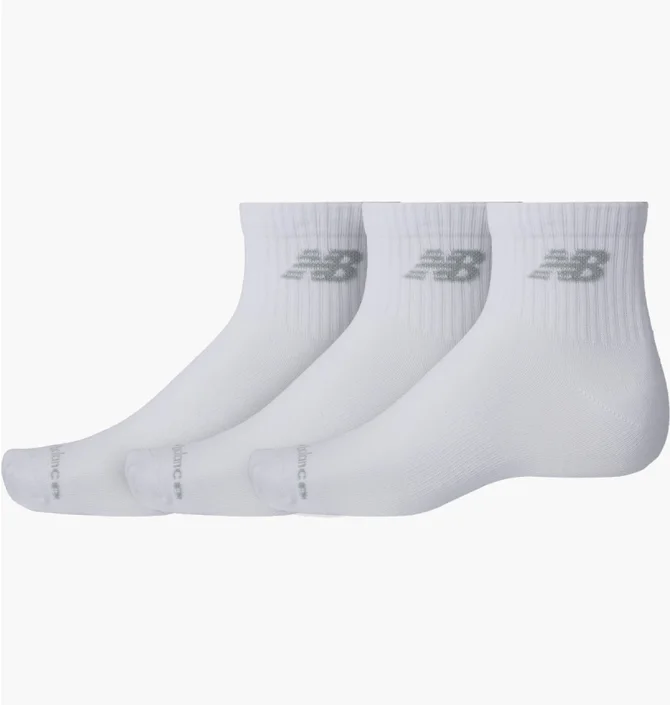 Носки New Balance Prfm Basic Ankle (3 пары) White LAS51413WT