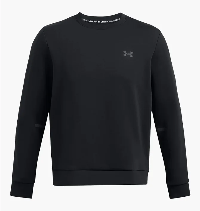 Свитшот мужской Under Armour Unstoppable Flc Crew Black 1389351-001
