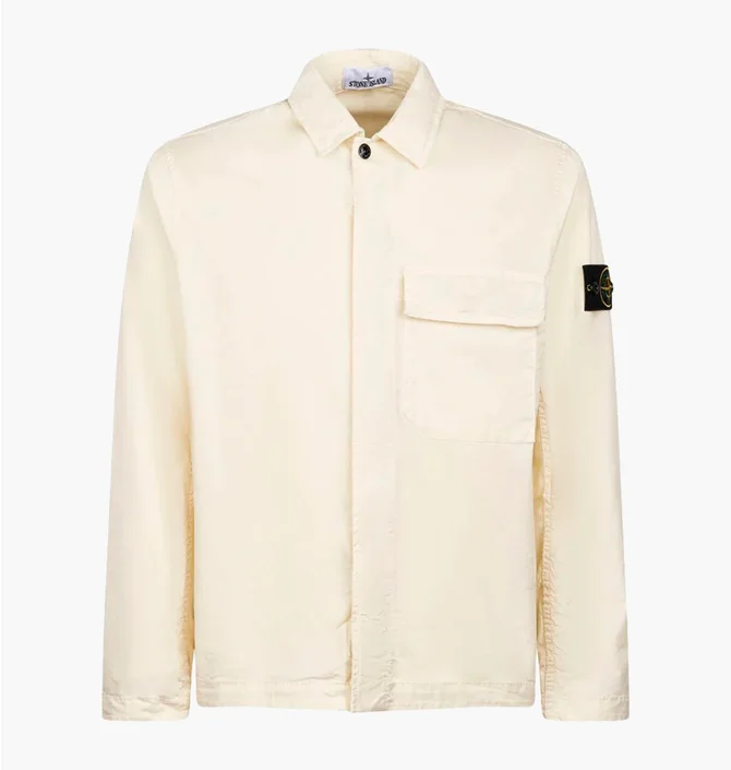 Сорочка чоловіча Stone Island Ivory Beige L1S151200013-S0A10-V0093