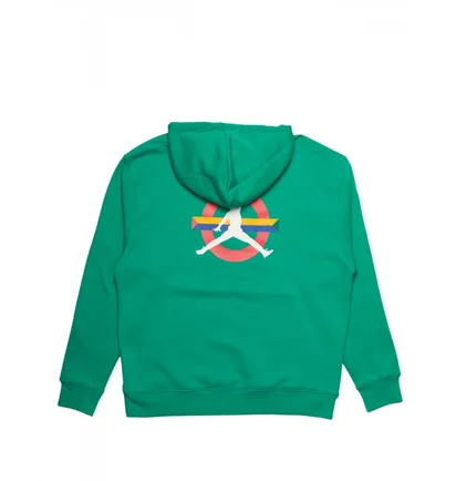 Худі чоловіче Air Jordan Zone 23 Hoodie Green DX4256-324