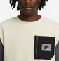 Свитшот мужской Nike Spu Tf Polar Fleece Crewneck Sweatshirt Grey/Beige Dq5104-206