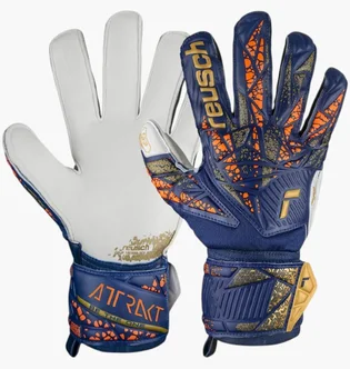 Рукавиці воротарські чоловічі Reusch Attrakt Grip Blue 54-70-815-4410