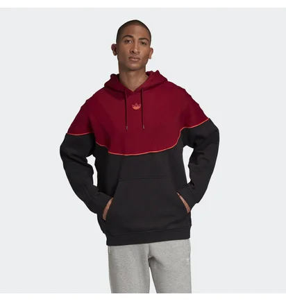 Худи мужское Adidas Balanta 96 Originals Bordo/Black FM3909