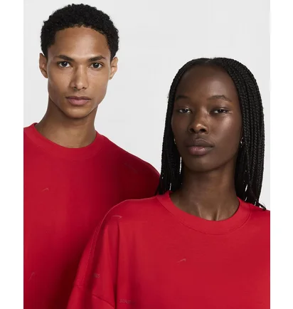Футболка унісекс Nike X Jacquemus Short-Sleeve T-Shirt Red HF7111-611