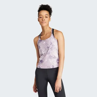 Майка женская Adidas Top Train Essentials Aop Flower Tie-Dye Tank Pink IN6768
