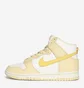 Кроссовки женские Nike Dunk High White/Yellow DD1869-201