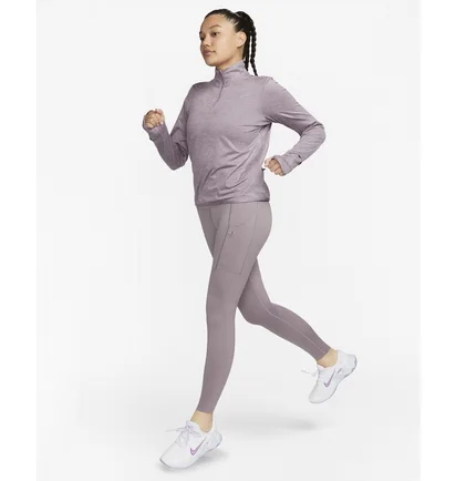 Кофта женская Nike Dri-Fit Swift Element Uv 1/4-Zip Running Top Violet FB4316-536