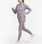 Кофта женская Nike Dri-Fit Swift Element Uv 1/4-Zip Running Top Violet FB4316-536