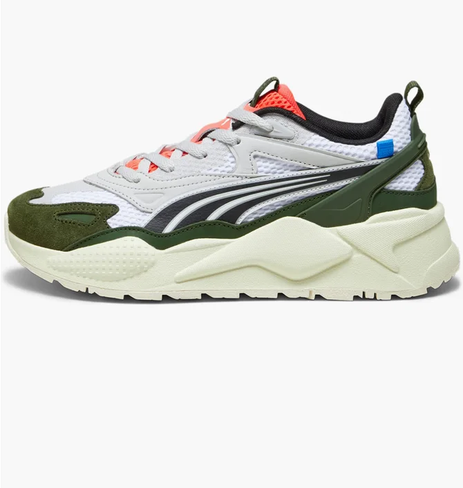 Кроссовки мужские Puma Rs-X Efekt MenS Sneakers White/Olive 390755-05