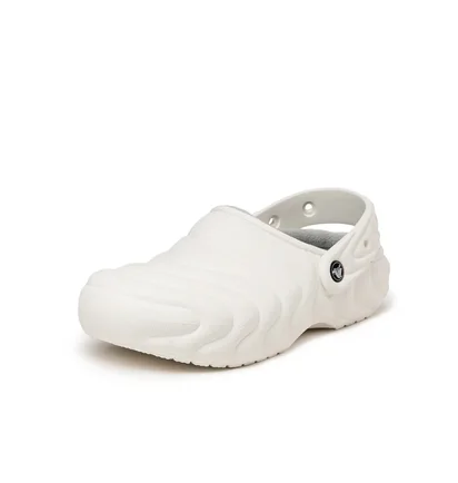 Тапочки мужские CROCS Classic Lined Overpuff Clog White 210059-100