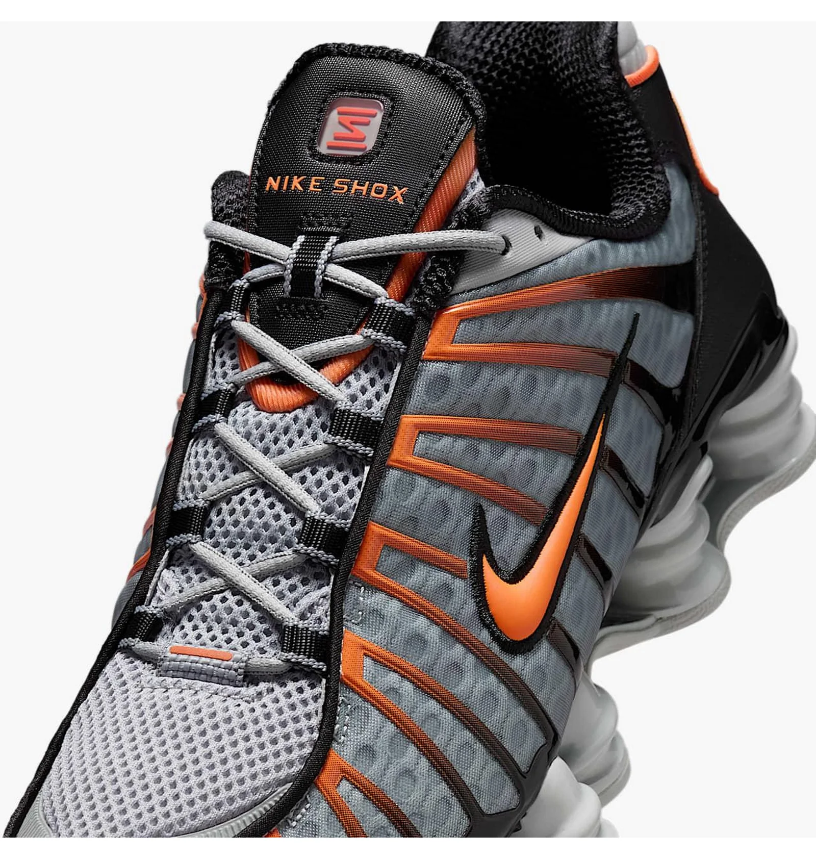 ᐉ Кроссовки мужские Nike Shox Tl Bright Mandarin Grey/Black