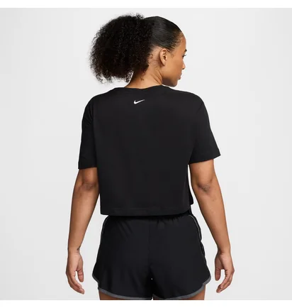 Футболка женская Nike Pro Ss Crp Tee Fa24 Black HF0762-010