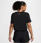 Футболка женская Nike Pro Ss Crp Tee Fa24 Black HF0762-010
