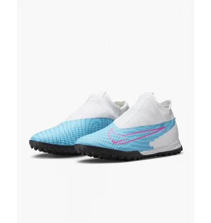 Сороконожки унисекс Nike Phantom Gx Academy Dynamic Fit Tf Light Blue/White Dd9476-446