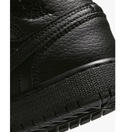 Кроссовки детские Air Jordan 1 Mid Black 554725-091