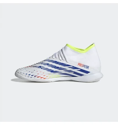 Футзалки унисекс Adidas Predator Edge.3 Indoor Soccer Shoes White Gv8517
