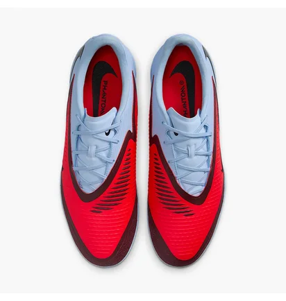 Футзалки унісекс Nike Phantom 6 Low Academy Light Blue/Red HQ2319-400