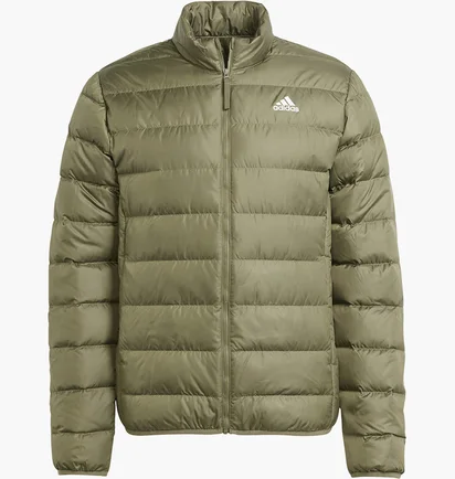Пуховик мужской Adidas Essentials Lite Down Olive IK3220