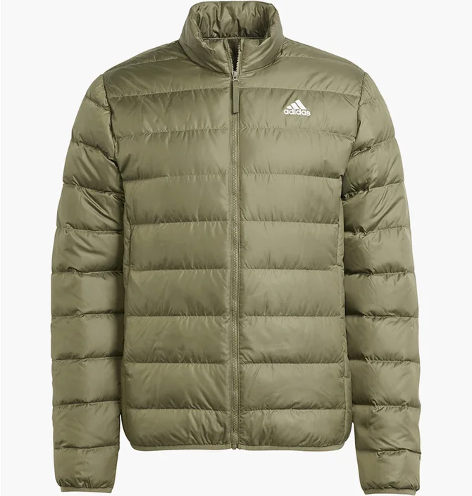 Пуховик мужской Adidas Essentials Lite Down Olive IK3220