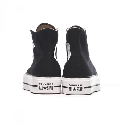 Кеди жіночі Converse Taylor All Star Lift Hi Black 560845C