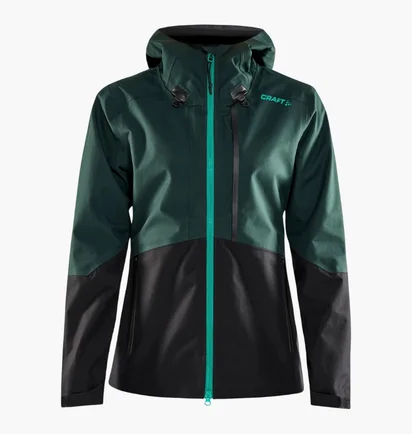 Куртка жіноча Craft Shell Green/Black 1908005-675000