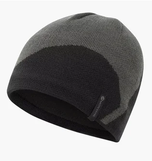 Шапка унисекс Montane Logo Black/Grey HLOGBBLAO16