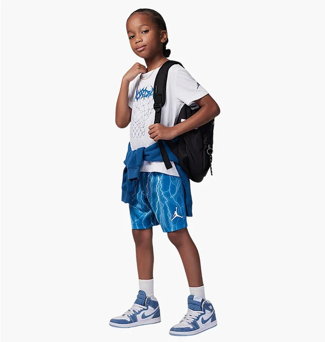 Спортивный костюм детский Air Jordan Mj Sport Mesh Aop White/Blue 85C996-U1R