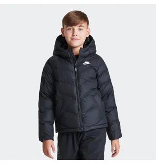Куртка дитяча Nike Hooded Puffer Black FN7730-010