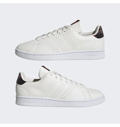 Кроссовки унисекс Adidas Advantage Shoes White HQ1786
