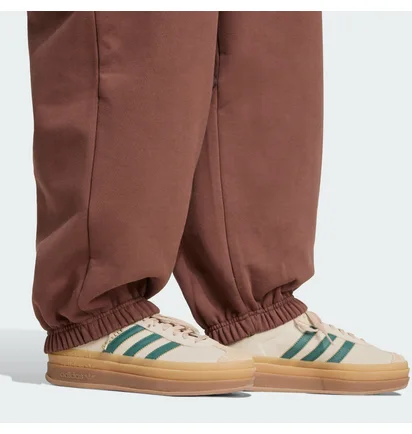 Штаны женские Adidas Essentials Linear Oversized Brown JW0986