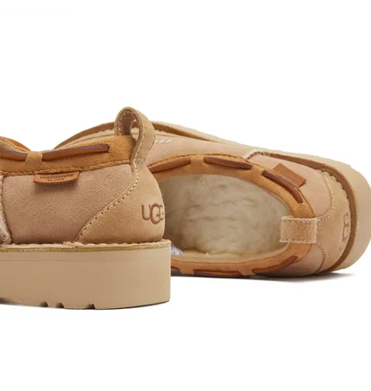Тапочки женские UGG Regenerate Crafted Tasman Shoe Beige 1152747-SAN